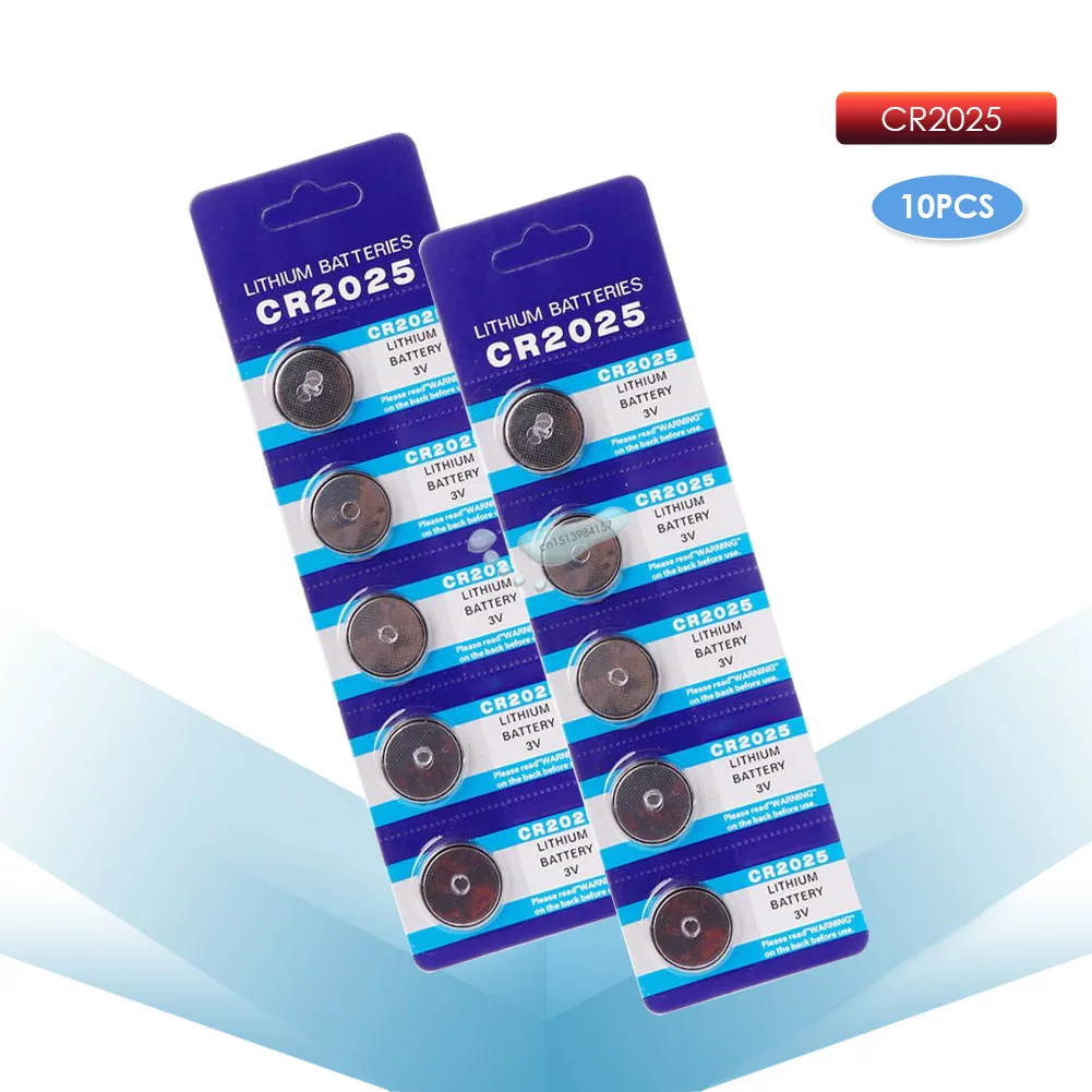 kpay 10pcs CR2025 Button Batteries CR2025 BR2025 DL2025 Cell Coin Li-lon Battery 3V CR 2025 Watch Electronic Toy Remote Car Key
kpay 10pcs CR2025 Button Batteries CR2025 BR2025 DL2025 Cell Coin Li-lon Battery 3V CR 2025 Watch Electronic Toy Remote Car Key
