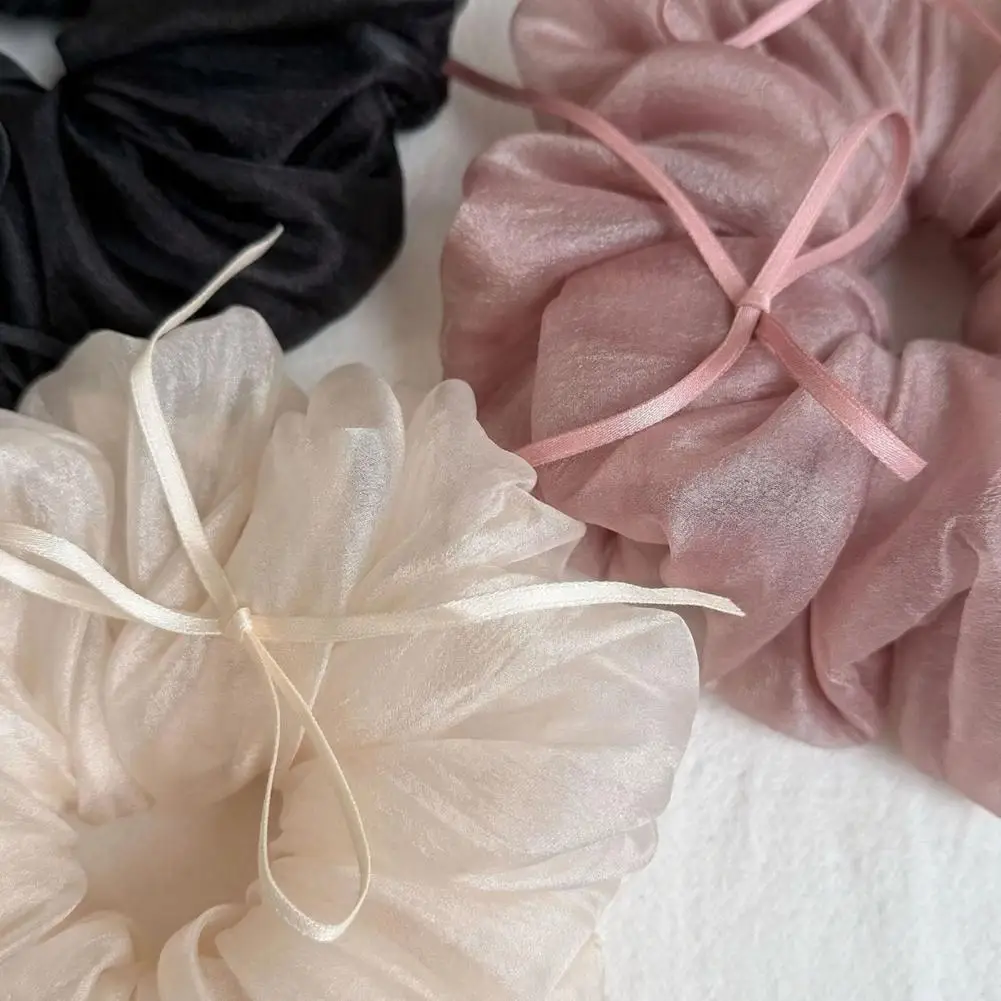 Hair Tie High Elasticity Bowknot Decor Mesh Ballet Style Hair Rope No Damage Non-Slip Lightweight Breathable Summer Stretchy Hai
Hair Tie High Elasticity Bowknot Decor Mesh Ballet Style Hair Rope No Damage Non-Slip Lightweight Breathable Summer Stretchy Hai