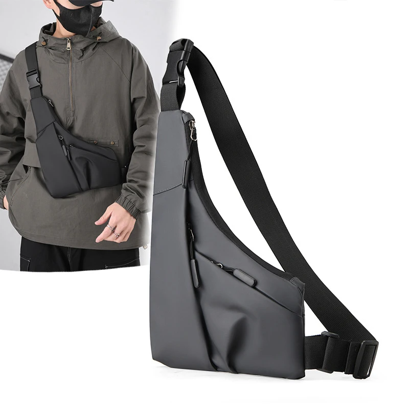 【xxx】Anti Theft Close Fitting Chest Bag Leisure Leather Film Waterproof Triangle Bag Crossbody Wallet Sports Cycling Sling Bag
【xxx】Anti Theft Close Fitting Chest Bag Leisure Leather Film Waterproof Triangle Bag Crossbody Wallet Sports Cycling Sling Bag