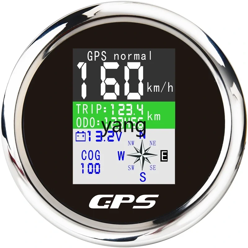 LH85mm modified vehicle and ship digital display GPS speedometer, single/cumulative odometer
LH85mm modified vehicle and ship digital display GPS speedometer, single/cumulative odometer