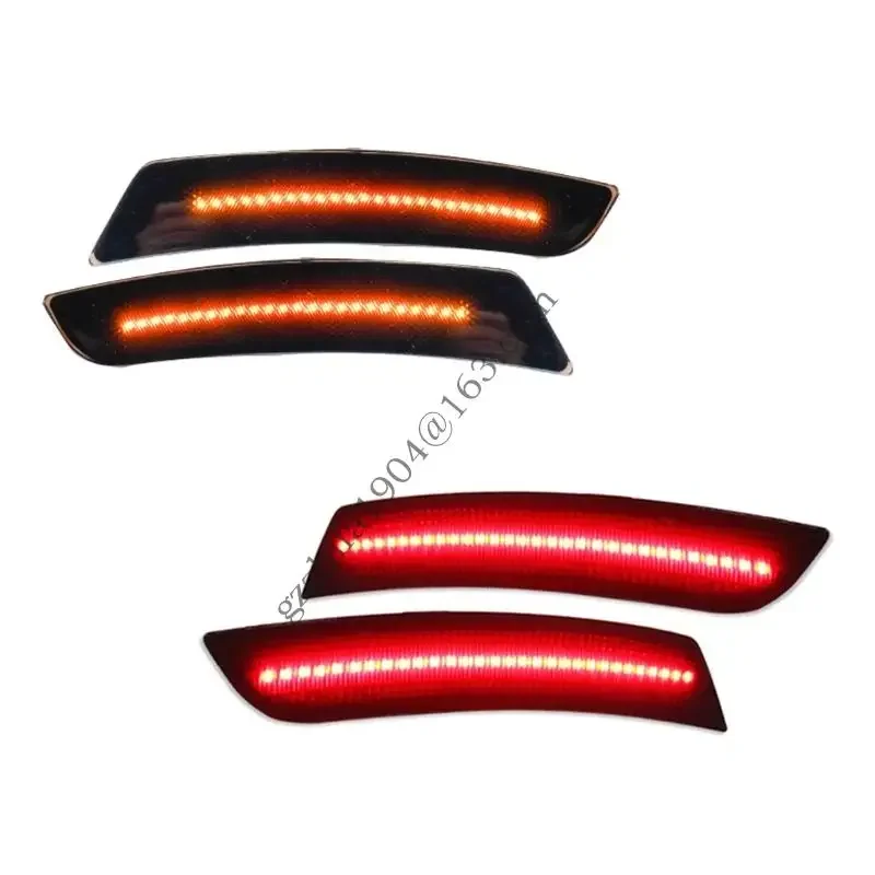Pair LED Bumper Reflectors with Turn Function Front Rear Marker Lights Waterproof Side Marker Lights for Vehicle
Pair LED Bumper Reflectors with Turn Function Front Rear Marker Lights Waterproof Side Marker Lights for Vehicle