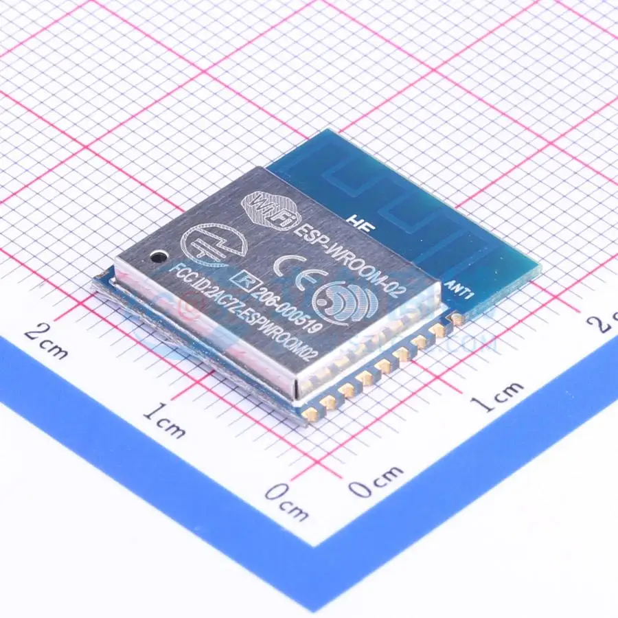 9pcs ESP-WROOM-02-N2 SMD-18P ESP8266EX I2C GPIO UART PWM SPI I2S WiFi Wireless IoT Smart Home Module
9pcs ESP-WROOM-02-N2 SMD-18P ESP8266EX I2C GPIO UART PWM SPI I2S WiFi Wireless IoT Smart Home Module