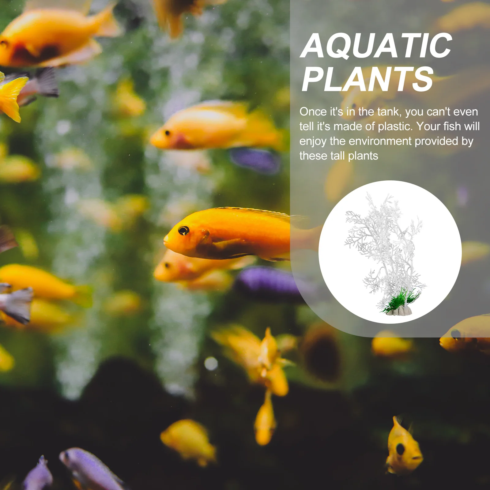 5Pcs Artificial Simulation Water Plants Plastic Aquarium Decoration Realistic Fish Tank Ornaments Lifelike Aquatic Plant Decor
5Pcs Artificial Simulation Water Plants Plastic Aquarium Decoration Realistic Fish Tank Ornaments Lifelike Aquatic Plant Decor