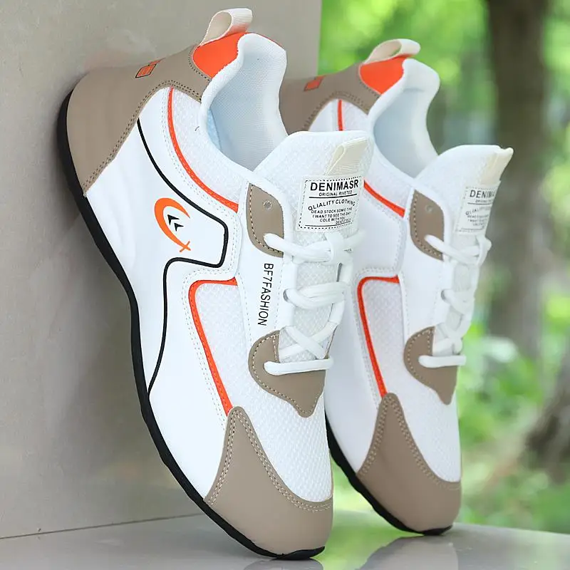 Men's Breathable Sport Shoes Spring Net Casual High Quality Soft Bottom Fashionable Dad Bottom Shoes Spring Autumn Season
Men's Breathable Sport Shoes Spring Net Casual High Quality Soft Bottom Fashionable Dad Bottom Shoes Spring Autumn Season