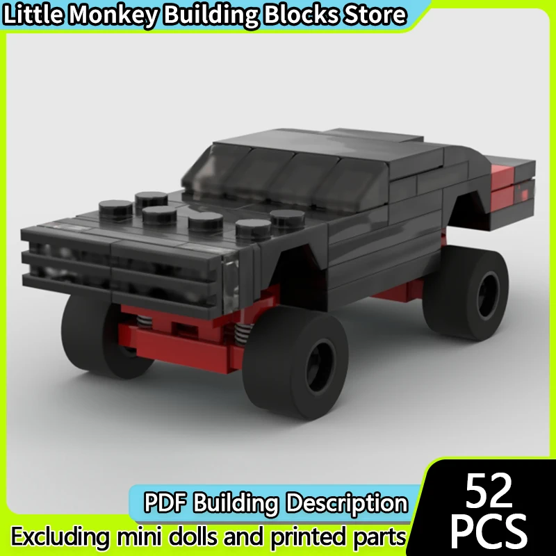 Модель скоростного гоночного автомобиля MOC, строительные кирпичи, маленький внедорожный автомобиль, модульная технология, детские праздничные подарки, сборка игрушек, костюм
Модель скоростного гоночного автомобиля MOC, строительные кирпичи, маленький внедорожный автомобиль, модульная технология, детские праздничные подарки, сборка игрушек, костюм