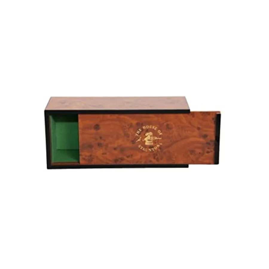 Slidetop Chess Box for Portable Storage and Organization of Chess Pieces and Board Ideal for Travel Home and Tournament Use wit
Slidetop Chess Box for Portable Storage and Organization of Chess Pieces and Board Ideal for Travel Home and Tournament Use wit