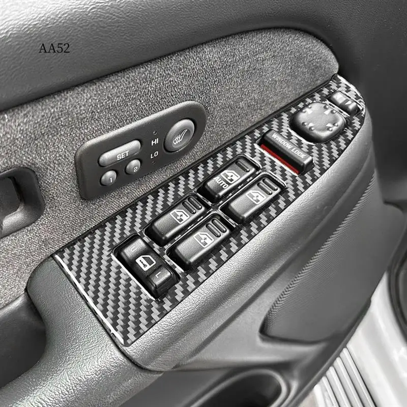 AS-Carbon Fiber For Chevy Silverado 1500 1999-2002 Window Lift Switch Cover Trim Frame Interior Accessories
AS-Carbon Fiber For Chevy Silverado 1500 1999-2002 Window Lift Switch Cover Trim Frame Interior Accessories