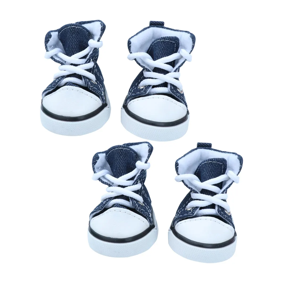4pcs Fashion Stars Denim Pet Dog Puppy Non-slip Lace-up Casual Shoes Sneakers Boots - Size XS (Blue)
4pcs Fashion Stars Denim Pet Dog Puppy Non-slip Lace-up Casual Shoes Sneakers Boots - Size XS (Blue)