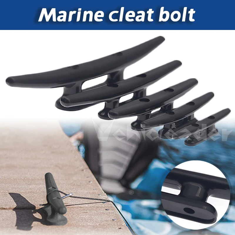Nylon Boat Marine or Dock Cleats Heavy Duty Black Nylon 4/5/6/8/10 Inch Open Base Cleat Black Anchor Cleat
Nylon Boat Marine or Dock Cleats Heavy Duty Black Nylon 4/5/6/8/10 Inch Open Base Cleat Black Anchor Cleat