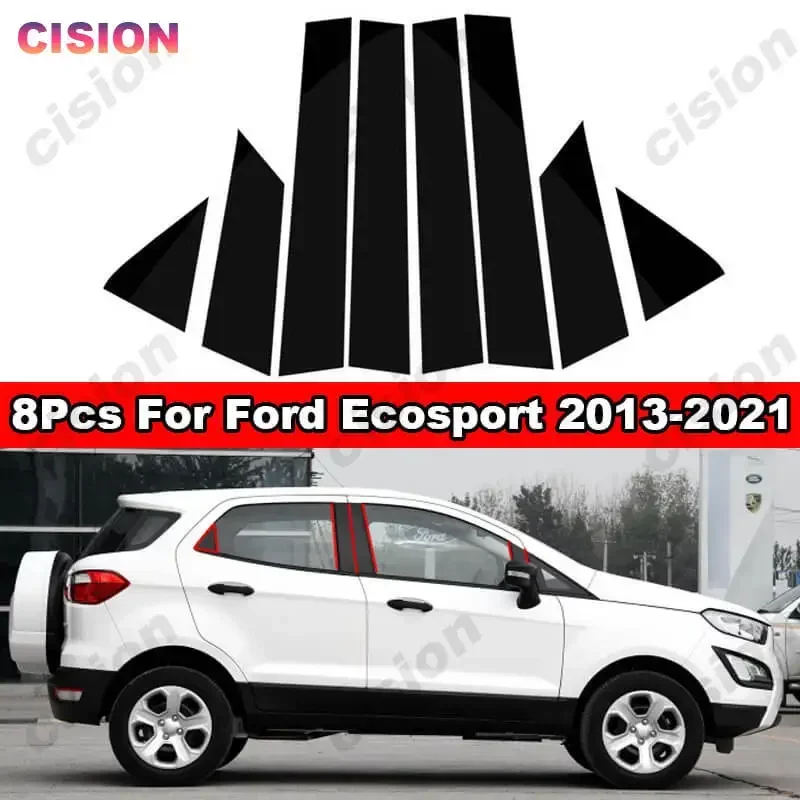 Door Window Column B C Pillars Post Cover Trim Black Carbon Fiber PC Material Sticker For Ford Ecosport 2013-2021 Mirror Effect
Door Window Column B C Pillars Post Cover Trim Black Carbon Fiber PC Material Sticker For Ford Ecosport 2013-2021 Mirror Effect