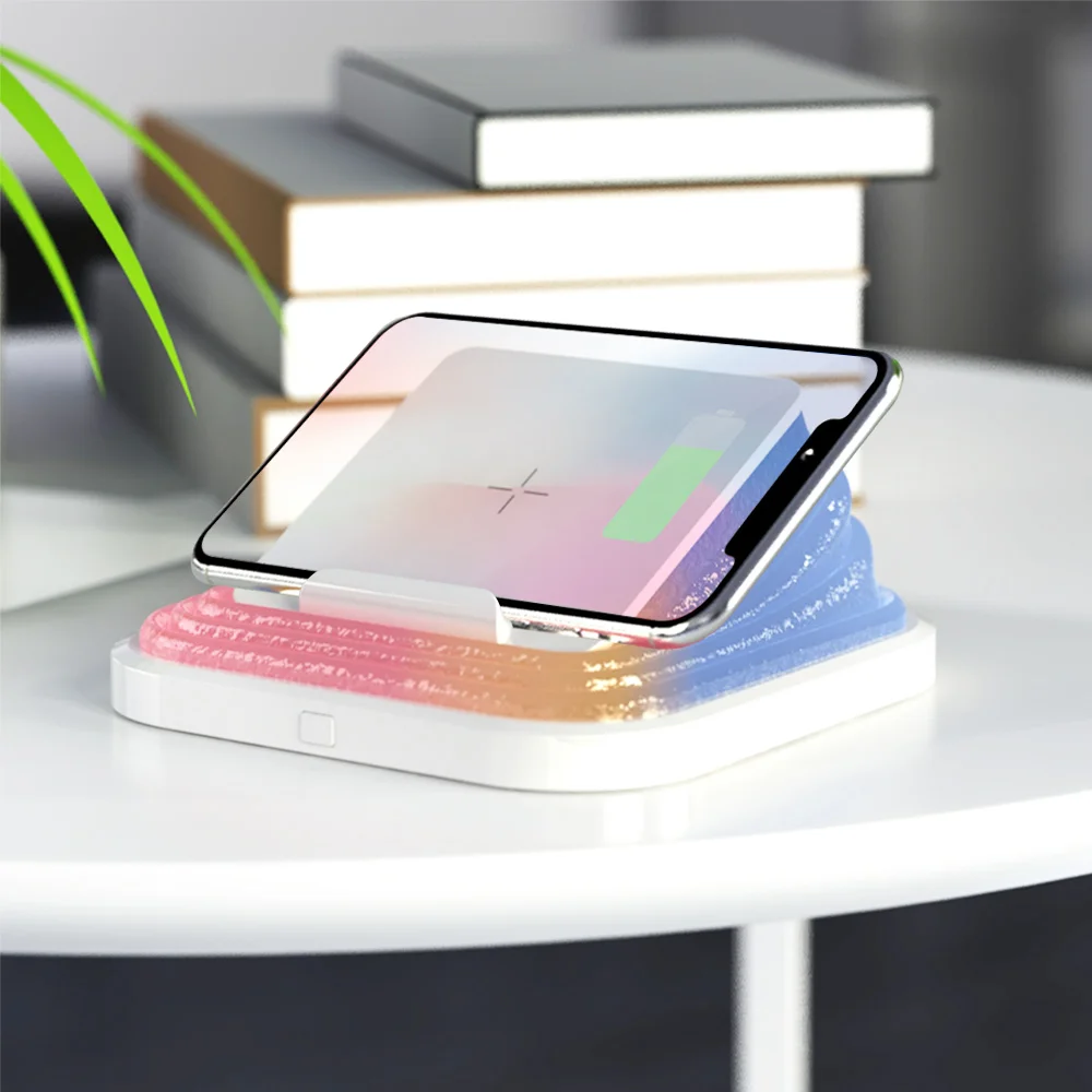 Wireless Charger with RGB Atmosphere Light,4in1 Wireless Charging Station with Night Light for Multiple Devices for iphone
Wireless Charger with RGB Atmosphere Light,4in1 Wireless Charging Station with Night Light for Multiple Devices for iphone