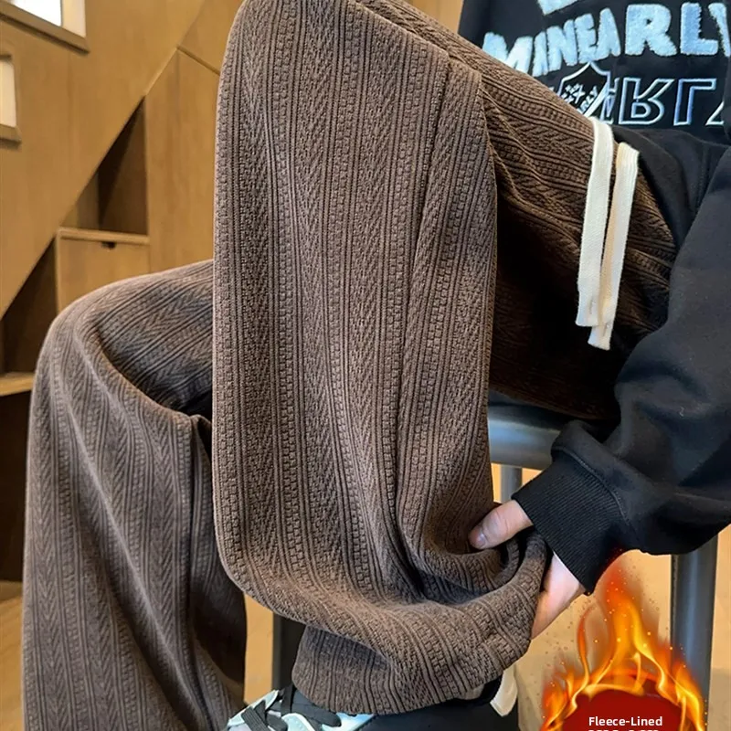 Мужские повседневные прямые брюки с вышивкой на подкладке Fce, осенне-зимние новые теплые подростковые спортивные модные брюки
Мужские повседневные прямые брюки с вышивкой на подкладке Fce, осенне-зимние новые теплые подростковые спортивные модные брюки