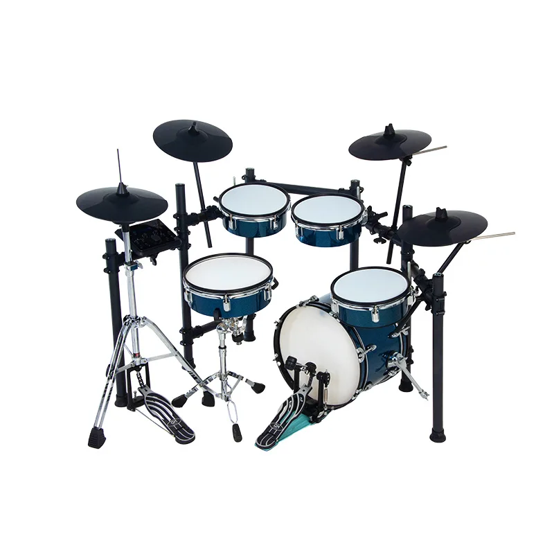 Hooqu Beginner-Friendly Portable High Quality Electronic Drum Set Space Mesh Drum Head Durable Simple To Install Custom
Hooqu Beginner-Friendly Portable High Quality Electronic Drum Set Space Mesh Drum Head Durable Simple To Install Custom