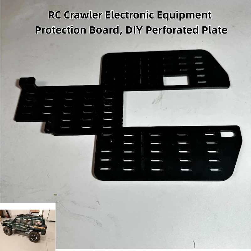 YK 1 10 Scale Rc Crawler Car Diy Mounting Hole Plate Yk4107 Dustproof Electronic Equipment Protection Modified Accessories
YK 1 10 Scale Rc Crawler Car Diy Mounting Hole Plate Yk4107 Dustproof Electronic Equipment Protection Modified Accessories