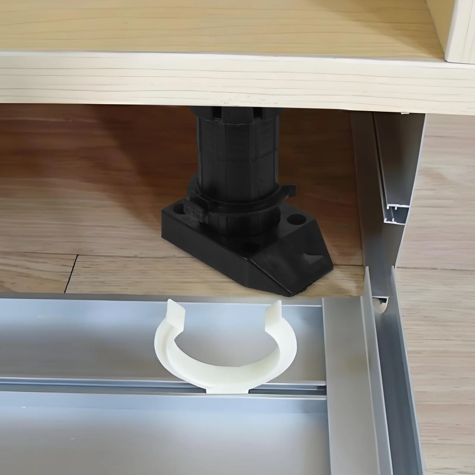 4Pcs Furniture Leveling Feet Adjustable Height Cabinet Risers Thickened Base for Stable Kitchen Bathroom Storage Units
4Pcs Furniture Leveling Feet Adjustable Height Cabinet Risers Thickened Base for Stable Kitchen Bathroom Storage Units