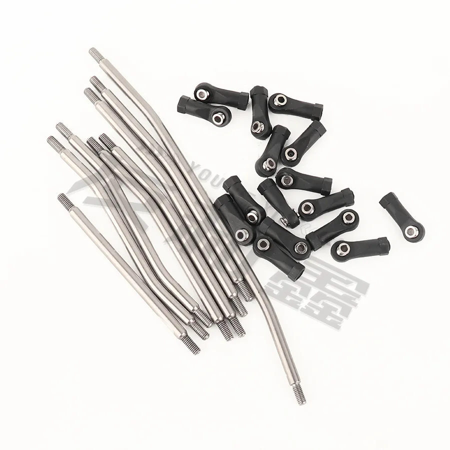 Wraith 90048 RR10 1/10 RC Tracked Car Replacement, Ball Head Metal Suspension Steering Rod
Wraith 90048 RR10 1/10 RC Tracked Car Replacement, Ball Head Metal Suspension Steering Rod