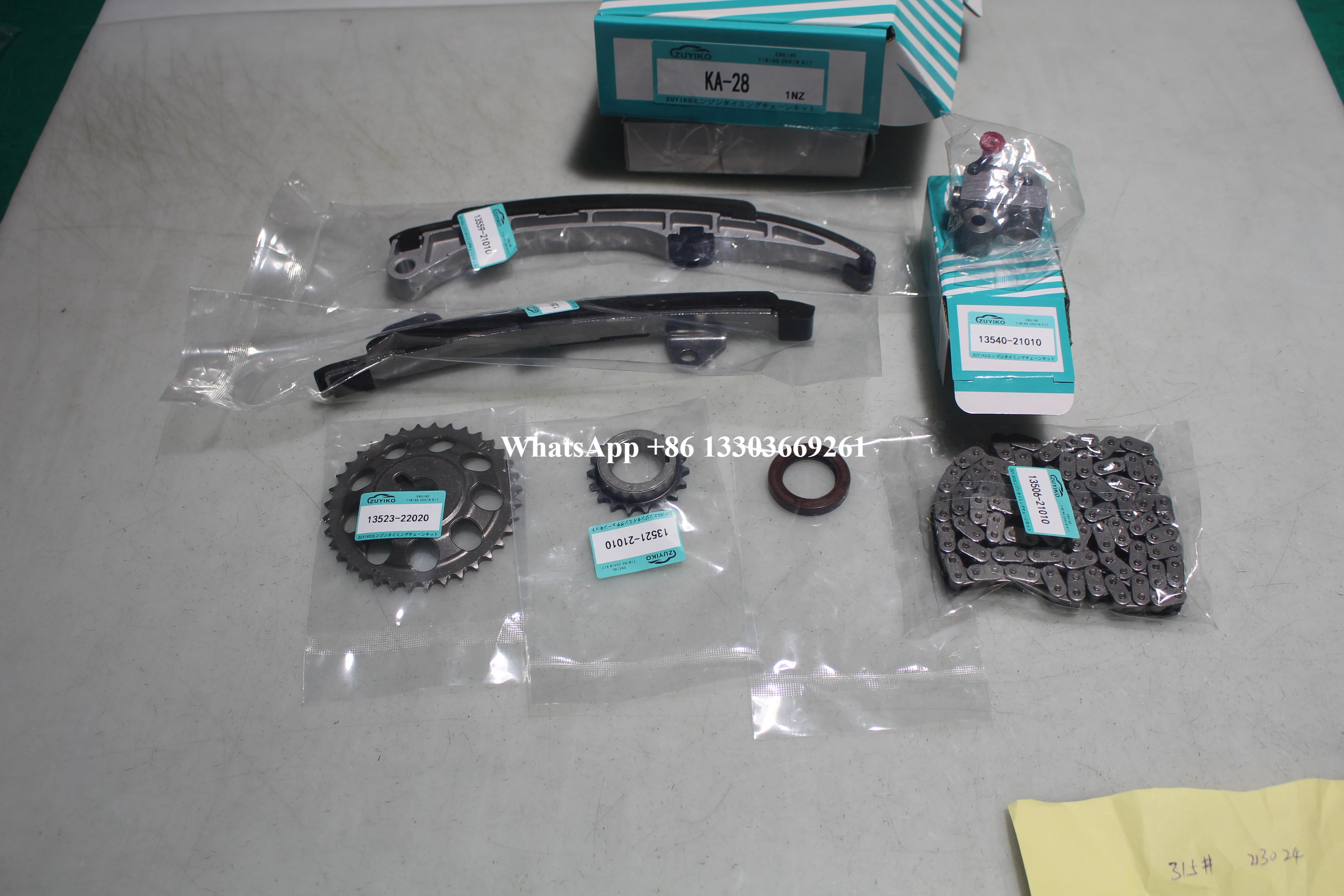 1NZ-FE 1NZ TIMING CHAIN KIT FOR TOYOTA 1nz-fe 1nz engine timing chain set 13506-21020 KA-28
1NZ-FE 1NZ TIMING CHAIN KIT FOR TOYOTA 1nz-fe 1nz engine timing chain set 13506-21020 KA-28