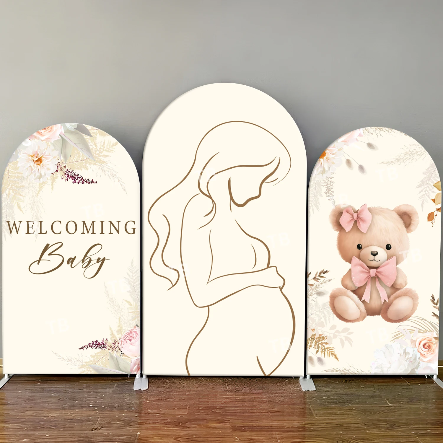 TB Pregnant Silhouette Design Arch Backdrop Cover for Pregnant Women's Party Decoration Photography Background Wall Supplies
TB Pregnant Silhouette Design Arch Backdrop Cover for Pregnant Women's Party Decoration Photography Background Wall Supplies