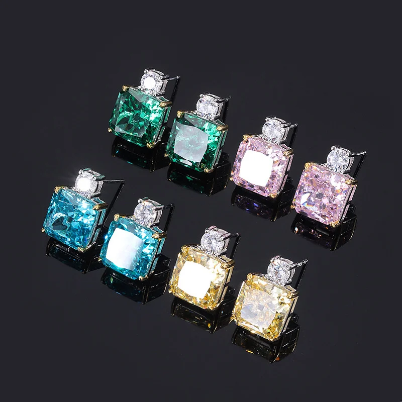 genuine Luxury brand real jewels S925 all-body silver carbon diamond Radian cut simple fashion princess square main stone 10 * 1
genuine Luxury brand real jewels S925 all-body silver carbon diamond Radian cut simple fashion princess square main stone 10 * 1