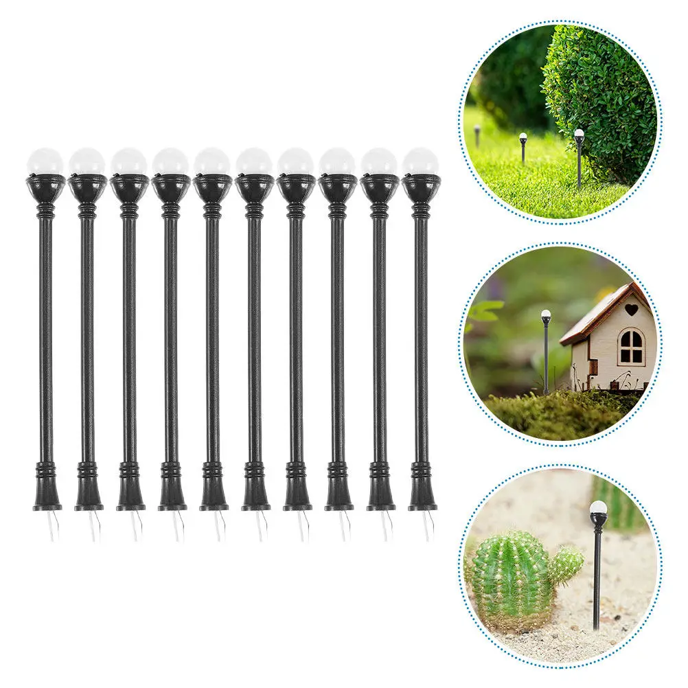 20Pcs Miniature Street Lamp High Quality Micro Landscape Lamp for DIY Mini House Garden Decoration Micro Bonsai Accessory
20Pcs Miniature Street Lamp High Quality Micro Landscape Lamp for DIY Mini House Garden Decoration Micro Bonsai Accessory