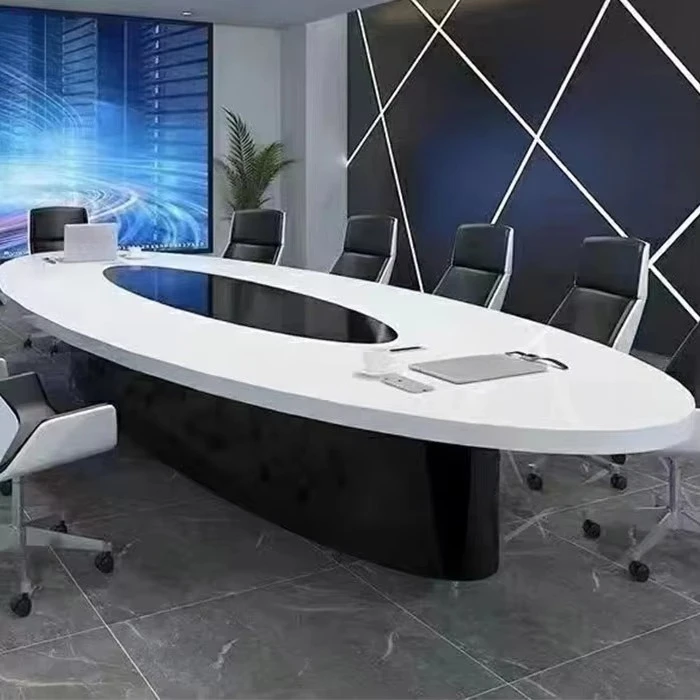 Custom Conference Table Oval Conference Room Furniture Training Table
Custom Conference Table Oval Conference Room Furniture Training Table