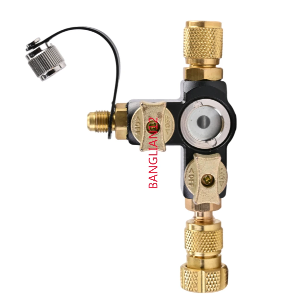 1/4inch Valve Core Removal Tool With Dual Valve And Sight Glass Vacuum Rated Valve Core Disassembly Tool For Air Conditioning
1/4inch Valve Core Removal Tool With Dual Valve And Sight Glass Vacuum Rated Valve Core Disassembly Tool For Air Conditioning