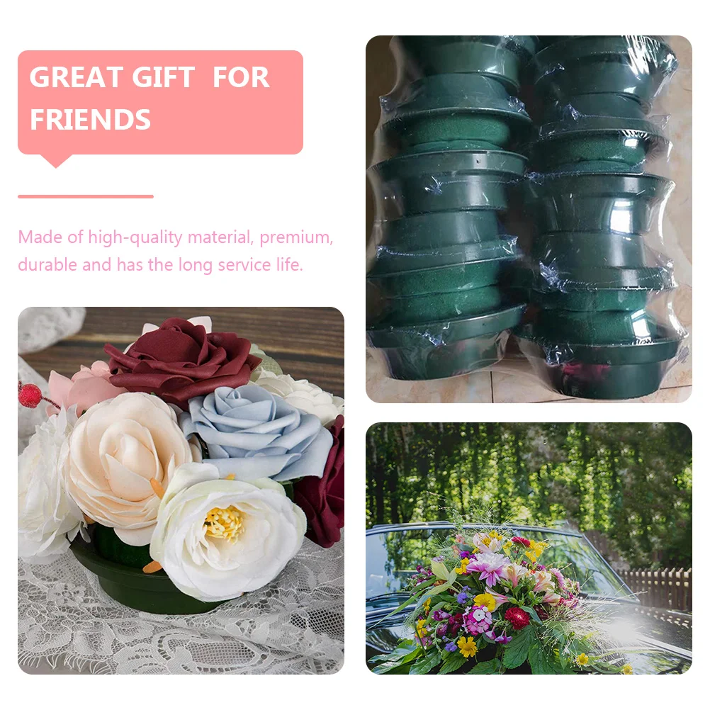 10 Pcs Premium Floral Arrangement Foams Bowl Leakproof Lightweight Florist Block Flower Base Water Absorbent Clay Freshness
10 Pcs Premium Floral Arrangement Foams Bowl Leakproof Lightweight Florist Block Flower Base Water Absorbent Clay Freshness