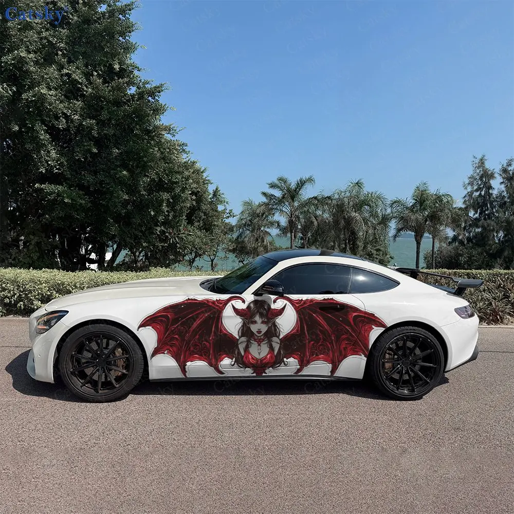 2pcs Girl Devil Car Sticker Full Body Decal Decoration Scratches Protect Car Sticker Waterproof Car Vinyl Wraps
2pcs Girl Devil Car Sticker Full Body Decal Decoration Scratches Protect Car Sticker Waterproof Car Vinyl Wraps