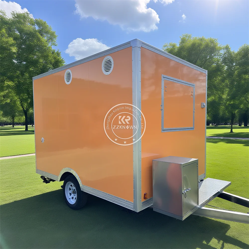 Concession Caravan Food Trailer Fully Equipped Restaurant Snack BBQ Ice Cream Cart Mobile Food Truck Cart For Sale
Concession Caravan Food Trailer Fully Equipped Restaurant Snack BBQ Ice Cream Cart Mobile Food Truck Cart For Sale
