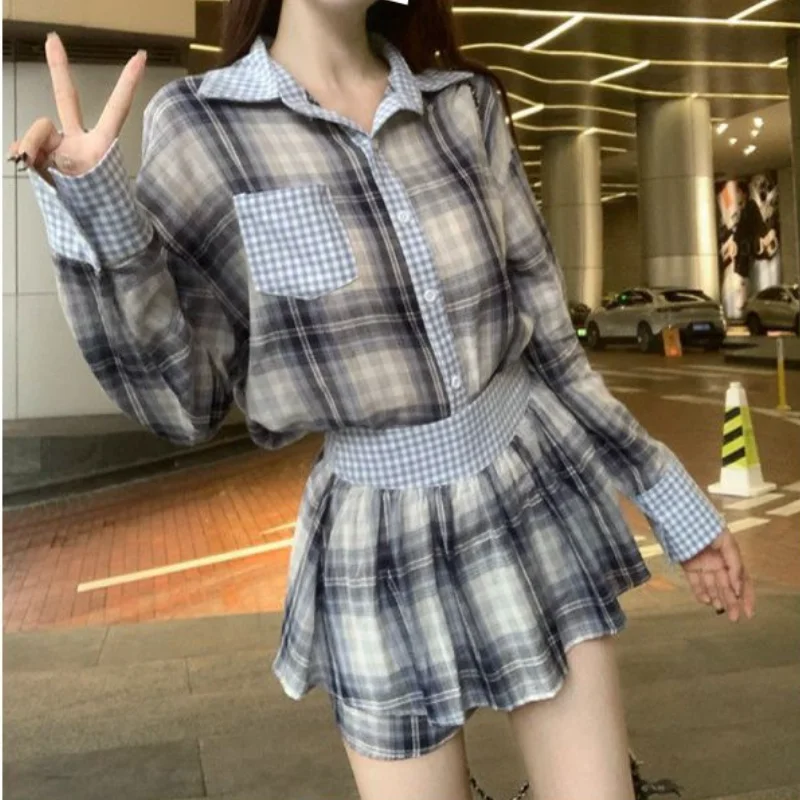 Комплект из 2 предметов для девочек: милая повседневная одежда в стиле мультфильма (рубашка и юбка), женский, для ранней весны, в корейском стиле, новая модная ретро-коллекция, для стильных девушек
Комплект из 2 предметов для девочек: милая повседневная одежда в стиле мультфильма (рубашка и юбка), женский, для ранней весны, в корейском стиле, новая модная ретро-коллекция, для стильных девушек