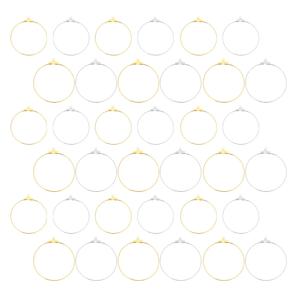 40Pcs Unique Round Earring Pendants Durable Lightweight Comfortable Versatile Style DIY Earring Making Materials Accessory
40Pcs Unique Round Earring Pendants Durable Lightweight Comfortable Versatile Style DIY Earring Making Materials Accessory