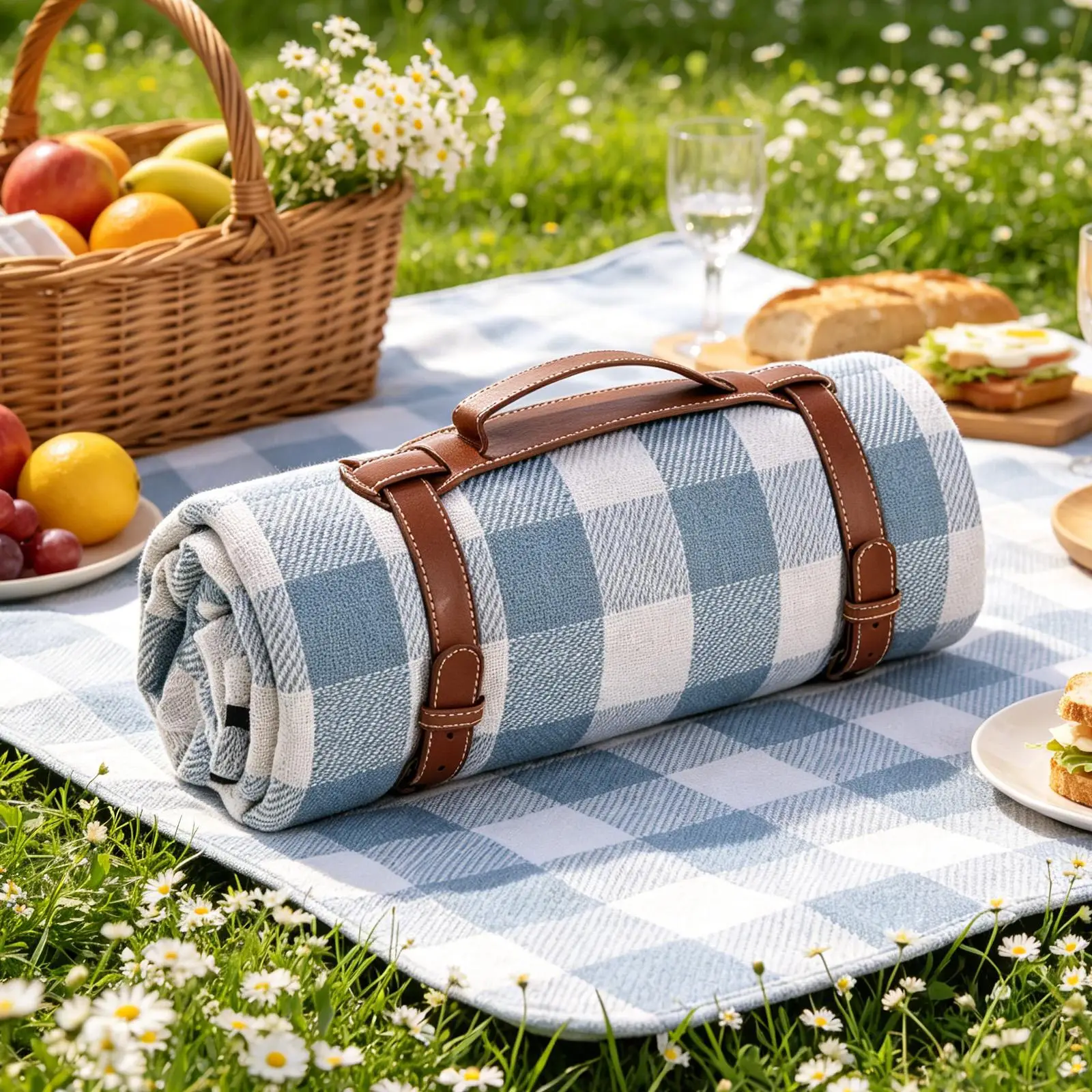 2x1.5m Portable PU Leather Strap Folding Camping Mat Waterproof Picnic Blanket Large Beach Blanket Outdoor Picnic Mat, Beach Mat
2x1.5m Portable PU Leather Strap Folding Camping Mat Waterproof Picnic Blanket Large Beach Blanket Outdoor Picnic Mat, Beach Mat
