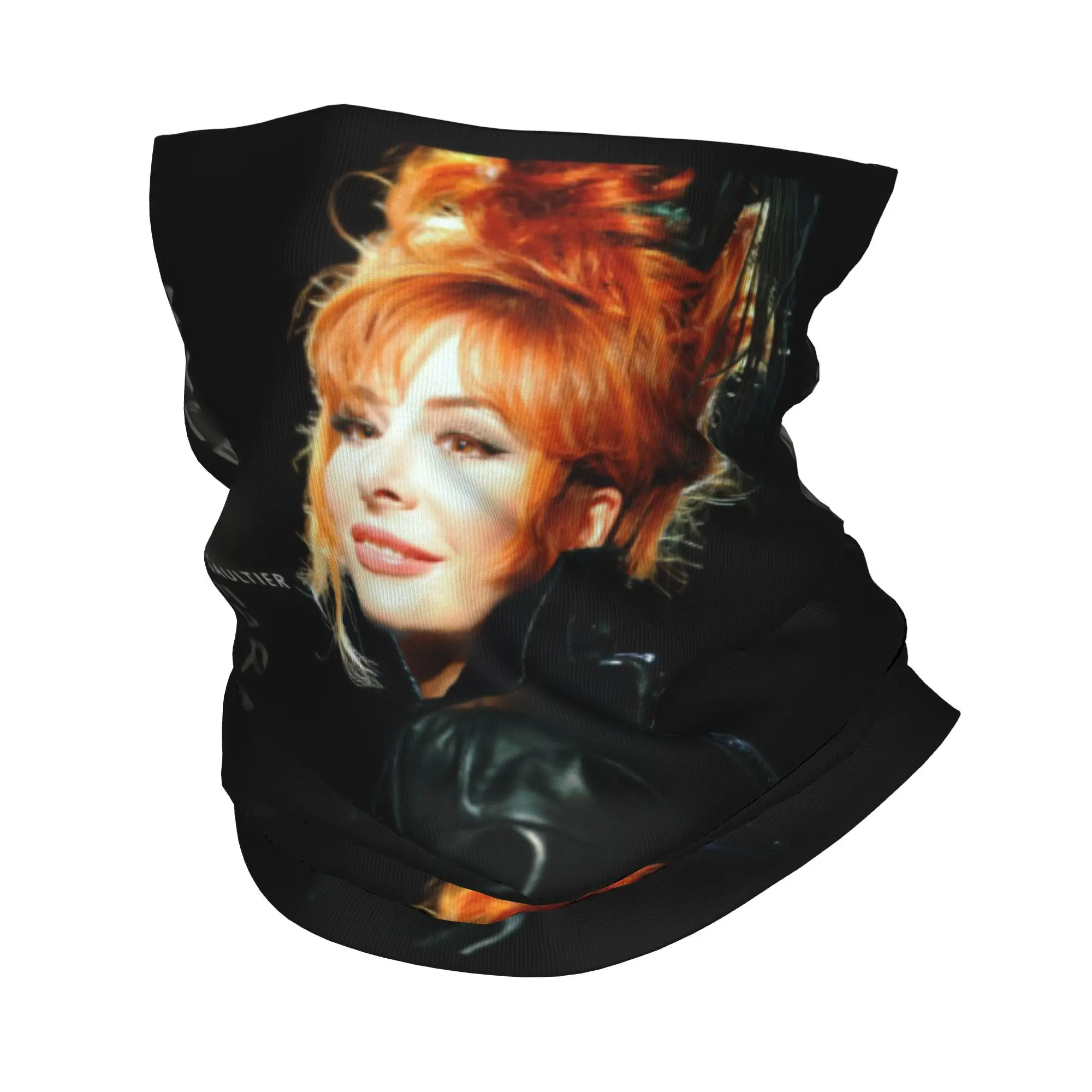 Custom Mylene Farmer Neck Gaiter Men Women Windproof Winter Bandana Scarf for Hiking
Custom Mylene Farmer Neck Gaiter Men Women Windproof Winter Bandana Scarf for Hiking