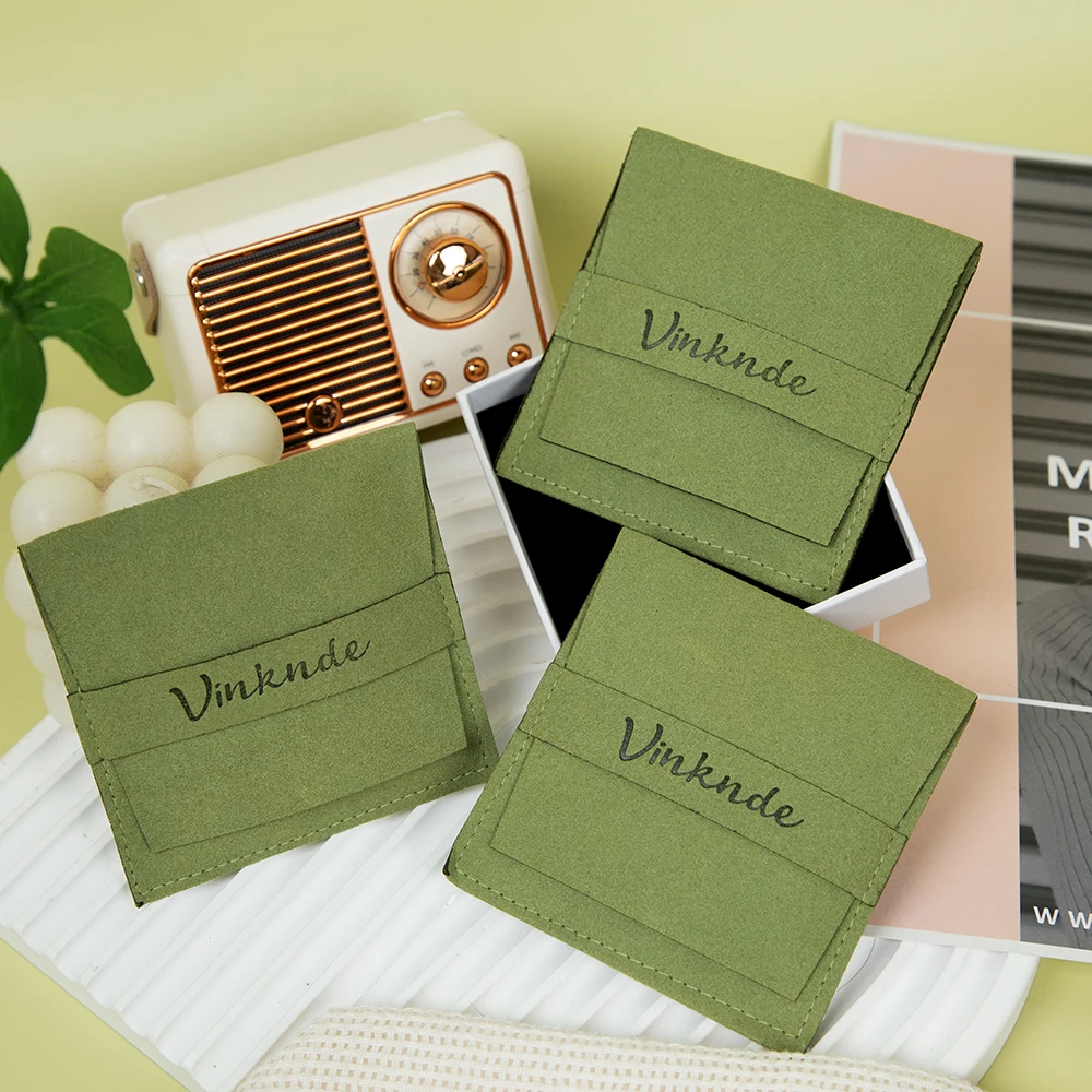 Velvet Jewelry Bag Microfiber Flap Earring Ring Storage Bags Custom Bracelet Necklace Packaging Portable Gift Pouch Organization
Velvet Jewelry Bag Microfiber Flap Earring Ring Storage Bags Custom Bracelet Necklace Packaging Portable Gift Pouch Organization