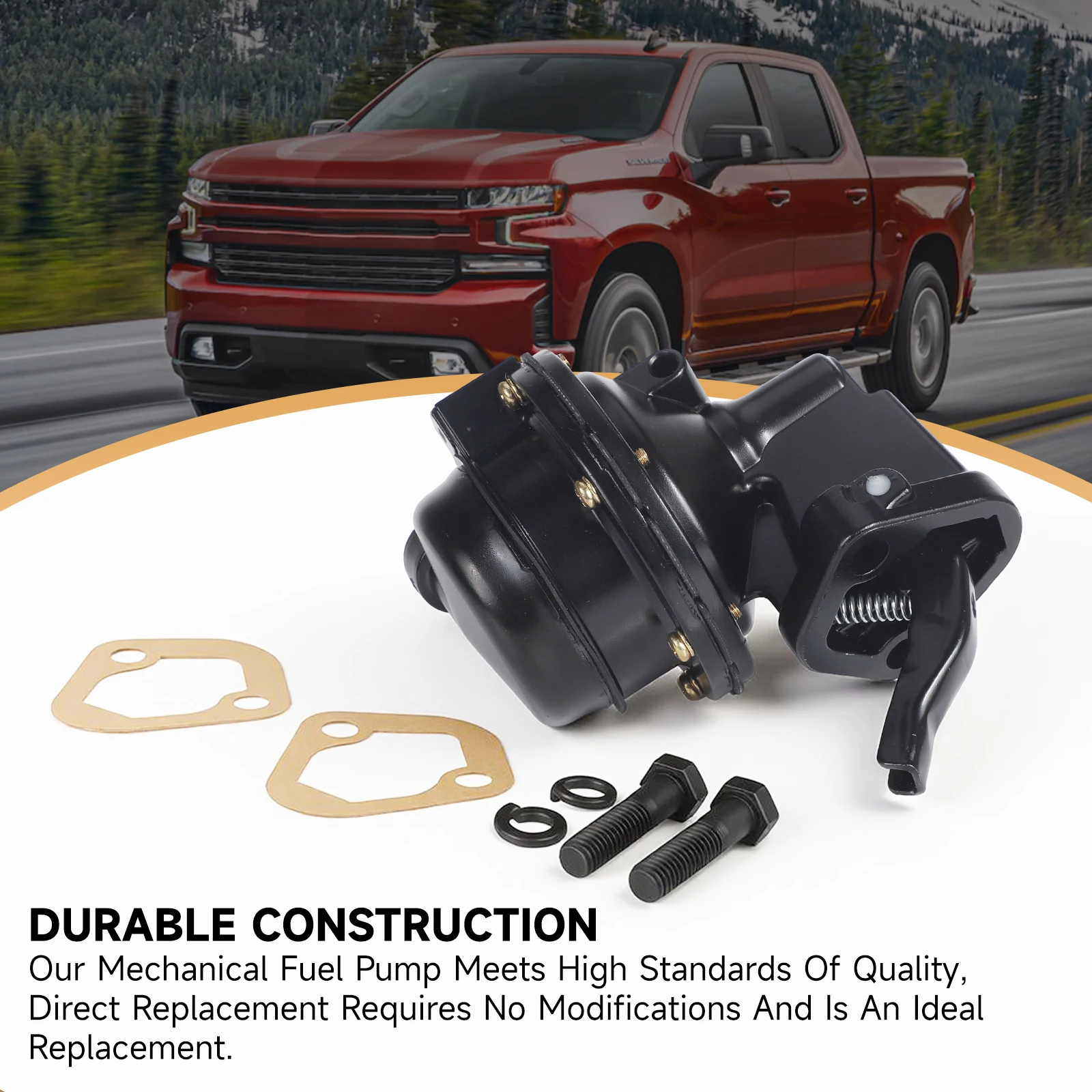 Mechanical Fuel Pump Outlet & Inlet Port 3/8" NPT Replacement For Big-Block Chevrolet Chevy 396 402 427 454 502 Car V8 Engine
Mechanical Fuel Pump Outlet & Inlet Port 3/8" NPT Replacement For Big-Block Chevrolet Chevy 396 402 427 454 502 Car V8 Engine