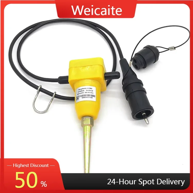 Quality Hot Selling Single Detector 4.5Hz Vertical, with KCL (kooter) Female Connector, High Precision Seismic Sensor Detector
Quality Hot Selling Single Detector 4.5Hz Vertical, with KCL (kooter) Female Connector, High Precision Seismic Sensor Detector