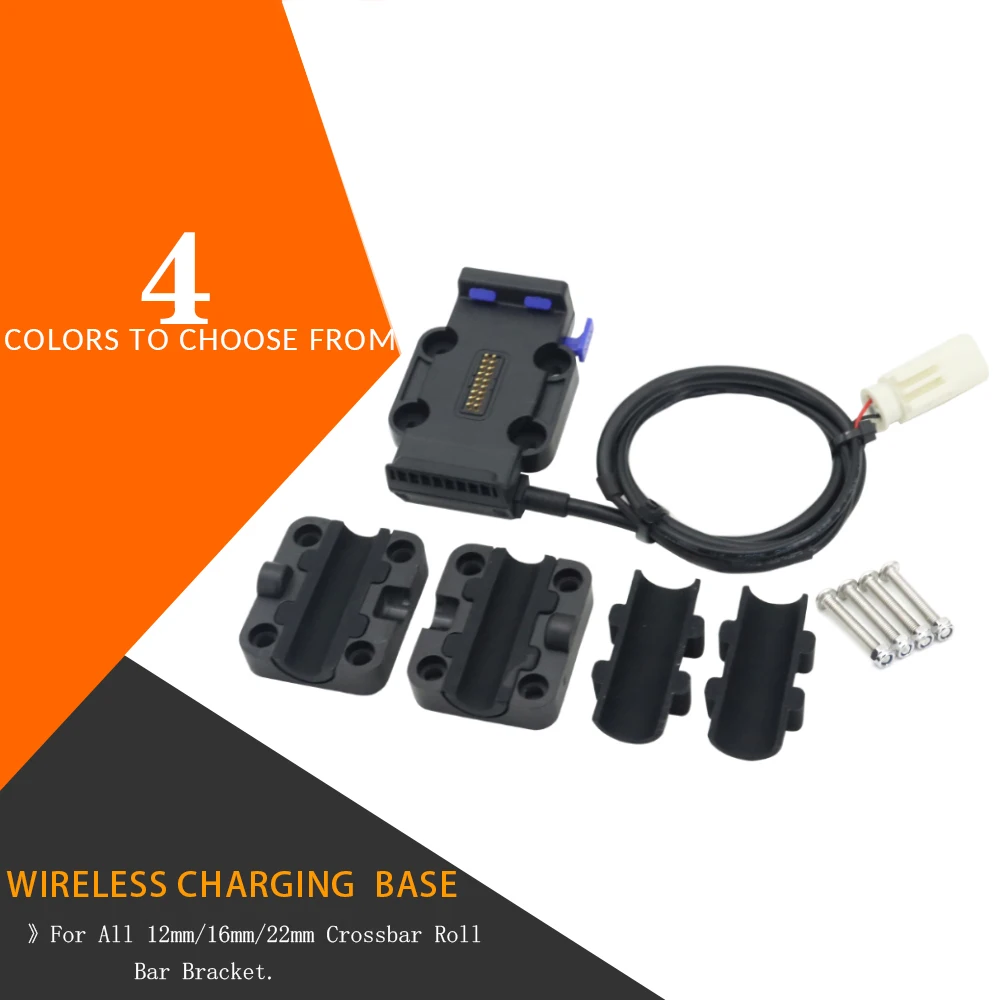 New Universal 12/16/22mm Wireless Charging Mobile Phone USB Charging Lossless Cable Base For BMW R1250RT R1200RT Adventure
New Universal 12/16/22mm Wireless Charging Mobile Phone USB Charging Lossless Cable Base For BMW R1250RT R1200RT Adventure