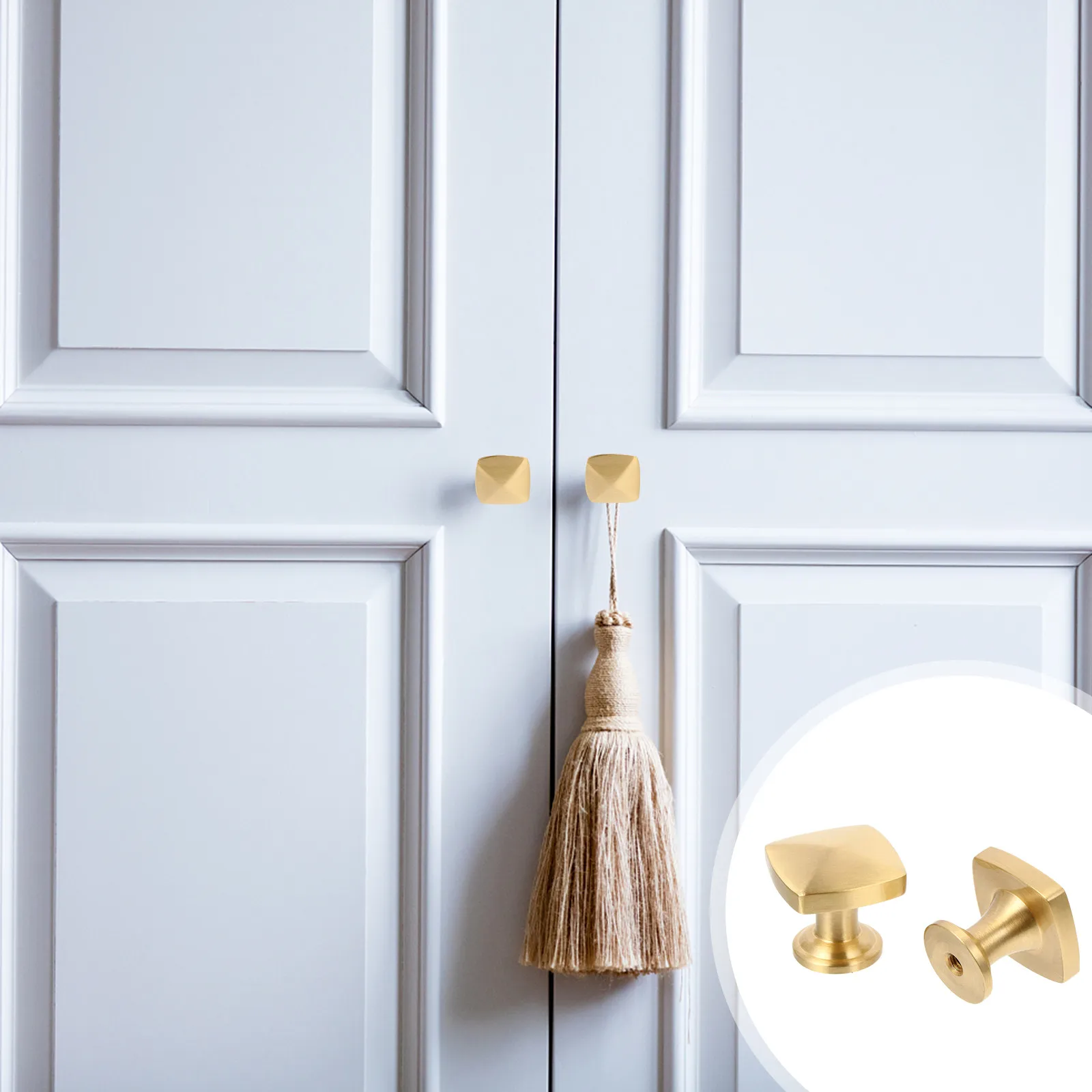 2Pcs Modern Brass Drawer Handle Cabinet Pull Knob Door Handle for Kitchen Bedroom Living Room Cupboard Dresser Home Renovation
2Pcs Modern Brass Drawer Handle Cabinet Pull Knob Door Handle for Kitchen Bedroom Living Room Cupboard Dresser Home Renovation