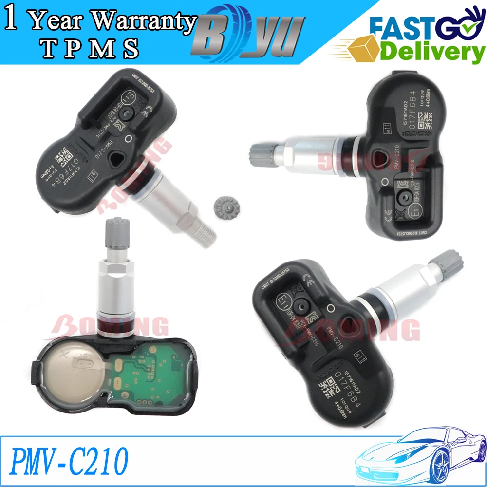 4 шт. автомобильный новый датчик давления в шинах TPMS 433 МГц PMV-C210 для Lexus 42607-02031
4 шт. автомобильный новый датчик давления в шинах TPMS 433 МГц PMV-C210 для Lexus 42607-02031