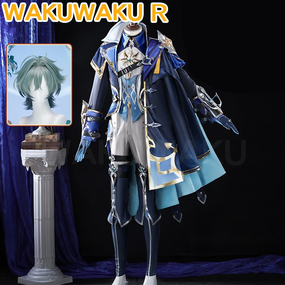 【Partial Ready For Ship】Lohen Cosplay Costume Game Genshin Impact【S-2XL】WakuWaku-R Men Lohen Knights of Favonius Wig Plus Size
【Partial Ready For Ship】Lohen Cosplay Costume Game Genshin Impact【S-2XL】WakuWaku-R Men Lohen Knights of Favonius Wig Plus Size