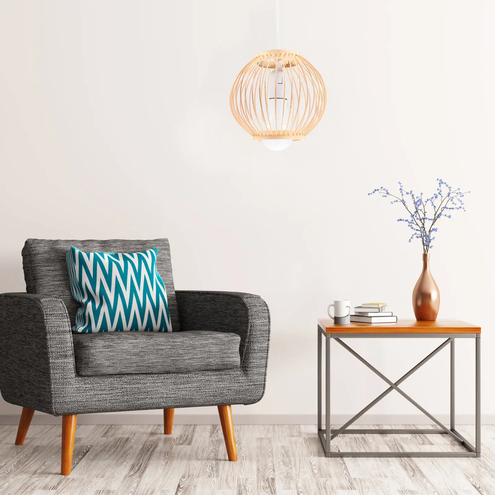 1Pcs Pendant Lamp Handmade Wooden Hanging Light Warm Glow Decorative Ceiling Lighting for Home Cafe Bar
1Pcs Pendant Lamp Handmade Wooden Hanging Light Warm Glow Decorative Ceiling Lighting for Home Cafe Bar