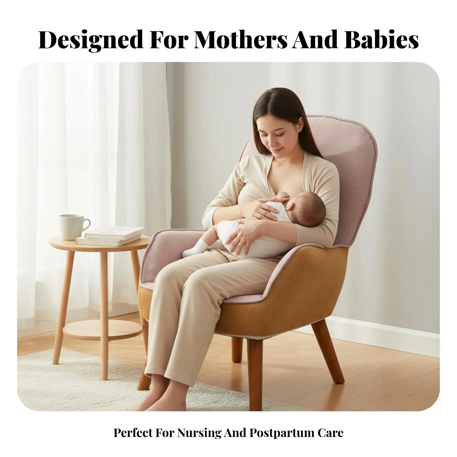 Upholstered Nursing Armchair Ergonomic Ergonomic Aid Feeding Chair Comfortable Cushioning Highspine Design for Adults, Bedroom
Upholstered Nursing Armchair Ergonomic Ergonomic Aid Feeding Chair Comfortable Cushioning Highspine Design for Adults, Bedroom