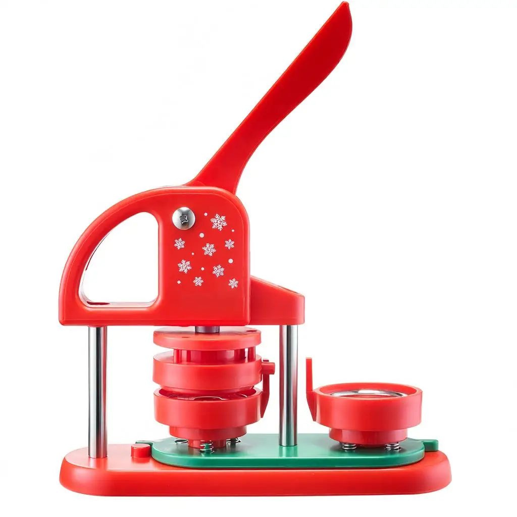 Free Shipping-Button Maker Machine, 2.28 in, Plastic Pin Maker with 100pcs Button Parts, Circle Cutter and Hex Wrenches, Reinfor
Free Shipping-Button Maker Machine, 2.28 in, Plastic Pin Maker with 100pcs Button Parts, Circle Cutter and Hex Wrenches, Reinfor