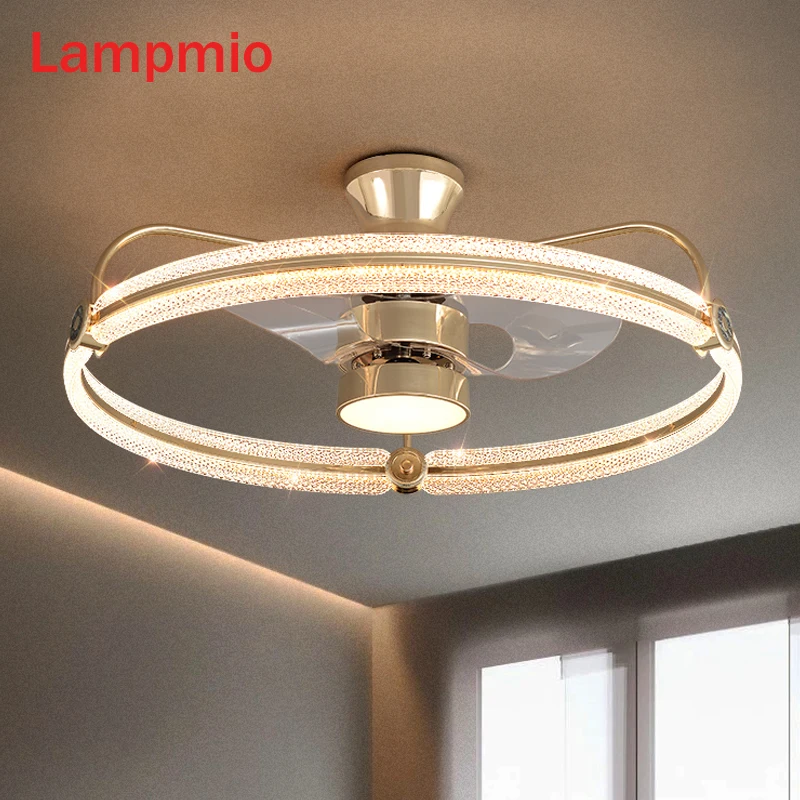 Lampmio Reversible Remote LED Ceiling Fan With Light 80CM For Living Room Modern Golden 65CM Bedroom Fan Lamp Ventilador de teto
Lampmio Reversible Remote LED Ceiling Fan With Light 80CM For Living Room Modern Golden 65CM Bedroom Fan Lamp Ventilador de teto