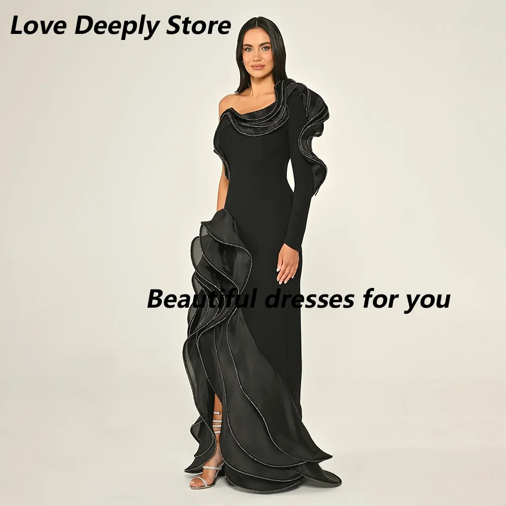 Sexy Prom Dress Customized Fashion Jersey Pleat Mermaid One-shoulder Long Dresses Bespoke Occasion Dresses Sizes Available
Sexy Prom Dress Customized Fashion Jersey Pleat Mermaid One-shoulder Long Dresses Bespoke Occasion Dresses Sizes Available