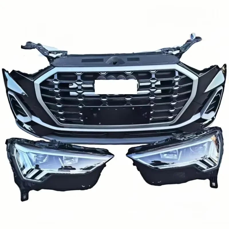 For Q3 Front Bumper Body Kit with Fog Light Cut Outs Easy Installation Plastic Part
For Q3 Front Bumper Body Kit with Fog Light Cut Outs Easy Installation Plastic Part