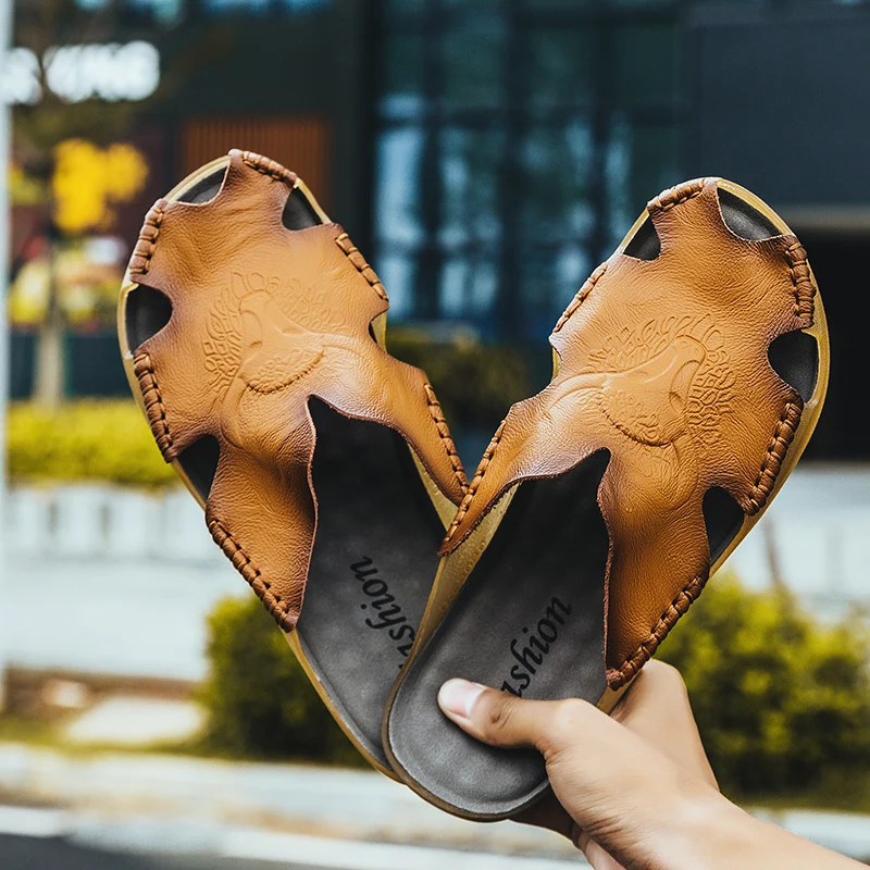 Anti Slip Comfort Men Summer Slippers Soft Sole Home Indoor Shoes Outdoor Camping Beach Flat Shoes
Anti Slip Comfort Men Summer Slippers Soft Sole Home Indoor Shoes Outdoor Camping Beach Flat Shoes