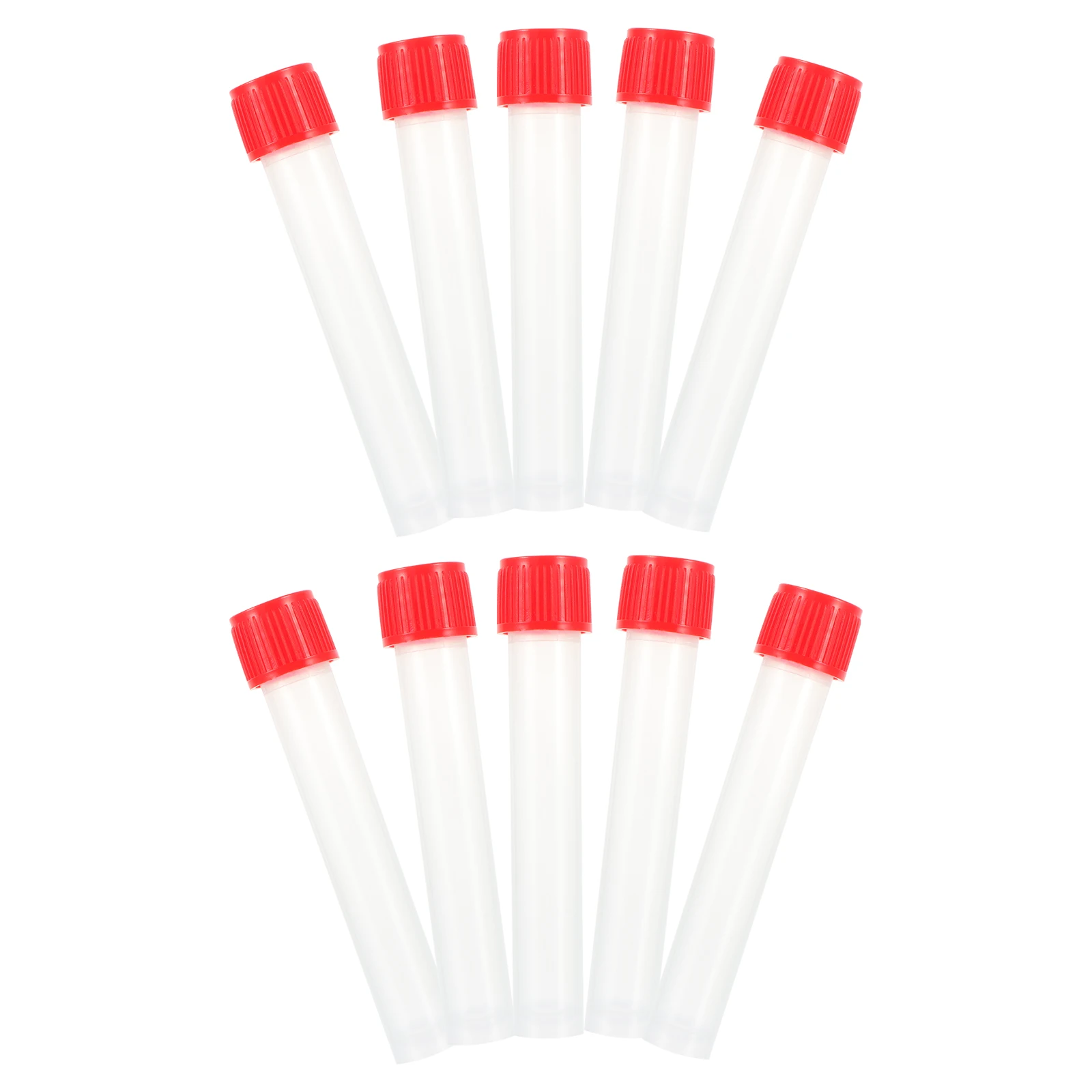 10pcs Disposable Sampling Tubes Plastic Specimen Containers Hospital Test Tube White Lab Bottle Practical Use Medical Grade Safe
10pcs Disposable Sampling Tubes Plastic Specimen Containers Hospital Test Tube White Lab Bottle Practical Use Medical Grade Safe