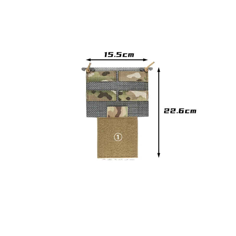 T Board Tactical Composite Sheet Tactical Vest Chest Hanging Chest Expansion Board
T Board Tactical Composite Sheet Tactical Vest Chest Hanging Chest Expansion Board
