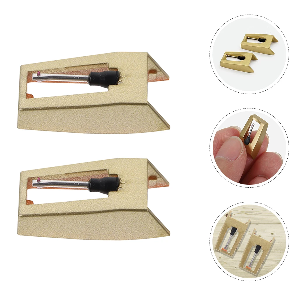 2 Pcs Stylus Cartridge Record Player Needles Phonograph Universal for Turntable Replacement
2 Pcs Stylus Cartridge Record Player Needles Phonograph Universal for Turntable Replacement